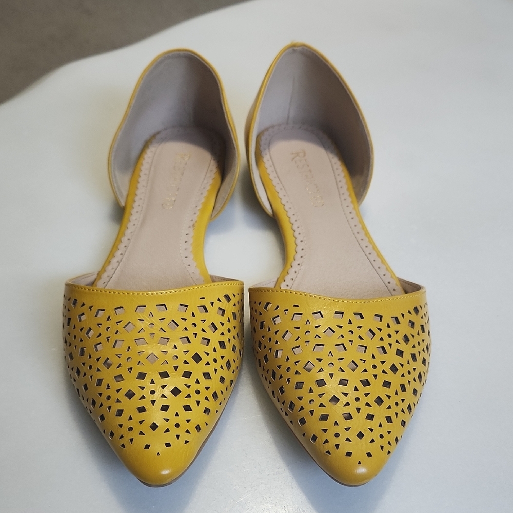 Restricted Yellow Laser-Cut Flats